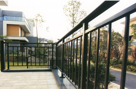 锌钢型材阳台护栏样式图片分享